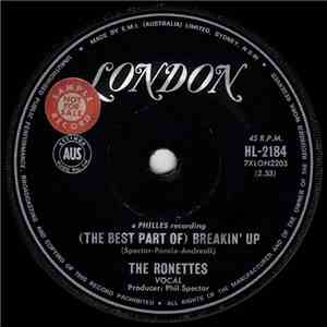 The Ronettes - (The Best Part Of) Breaking Up / Big Red album
