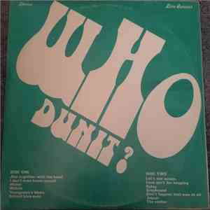 The Who - WHO DUNIT? album