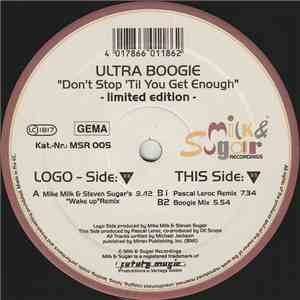 Ultra Boogie  - Don't Stop 'Til You Get Enough album