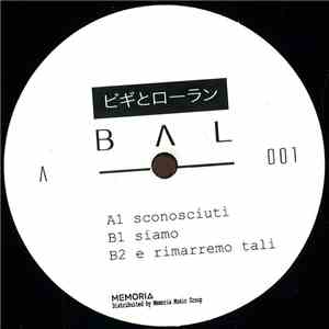 Unknown Artist - Sconosciuti Siamo E Rimarremo Tali album