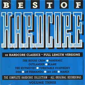 Various - Best Of Hardcore Volume Three album
