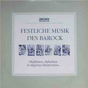Various - Festliche Musik Des Barock album