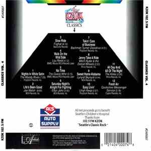 Various - KZOK 102.5 FM Classics Vol 4 album
