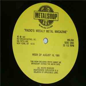 Various - Metalshop - Radio's Weekly Metal Magazine (Week Of August 16, 1991) album