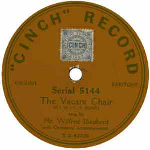 Wilfred Shepherd - The Miner's Dream Of Home / The Vacant Chair album