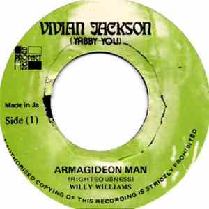Willy Williams - Armagideon Man (Righteousness) album