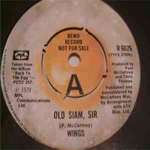 Wings  - Old Siam, Sir album