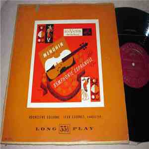 Yehudi Menuhin - Lalo - Symphonie Espagnole Op. 21 album