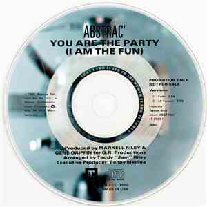 Abstrac' - You Are The Party (I Am The Fun) album