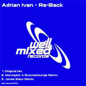 Adrian Ivan - Re-Back album