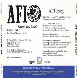 AFI - Silver And Cold album