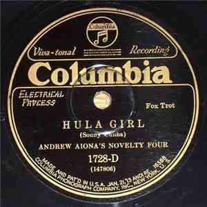 Andrew Aiona's Novelty Four - Hula Girl / Keko album