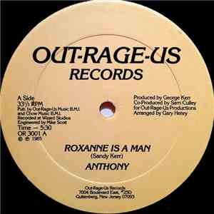 Anthony  - Roxanne Is A Man album