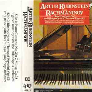 Arthur Rubinstein, The Philadelphia Orchestra, Eugene Ormandy, Fritz Reiner, The Chicago Symphony Orchestra, Rachmaninov - Artur Rubinstein Plays Rachmaninov album