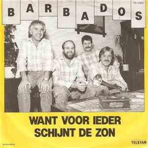 Barbados  - Want Voor Ieder Schijnt De Zon album
