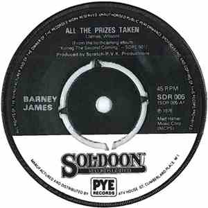 Barney James - All The Prizes Taken album