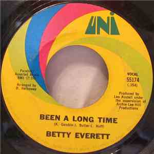Betty Everett - Been A Long Time / Just A Man's Way album
