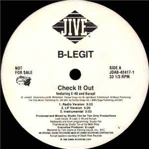B-Legit - Check It Out / Gotta Buy Your Dope From Us album