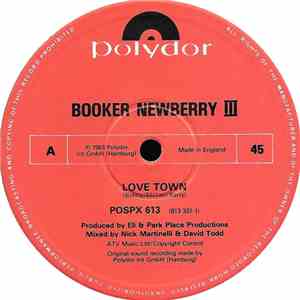 Booker Newberry III - Love Town / Doin' What Comes Naturally album