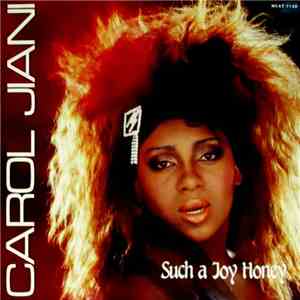 Carol Jiani - Such A Joy Honey album