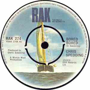 Chris Spedding - Bored Bored album