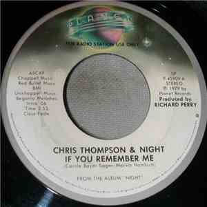 Chris Thompson & Night - If You Remember Me album