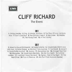 Cliff Richard - The Event album