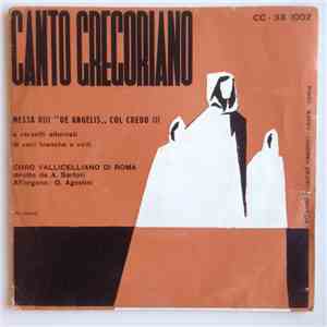 Coro Vallicelliano Di Roma - Canto Gregoriano album