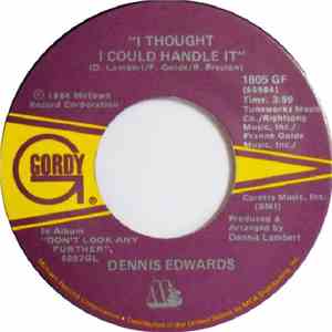 Dennis Edwards - Coolin' Out / I Thought I Could Handle It album