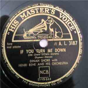 Dinah Shore - If You Turn Me Down (Dee-Own-Down-Down) / Stay Awhile album