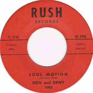 Don And Dewy - Soul Motion / Stretchin' Out album