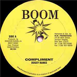 Dugsy Ranks / Shadow Man - Compliment / Unun Boom Bye Unun album