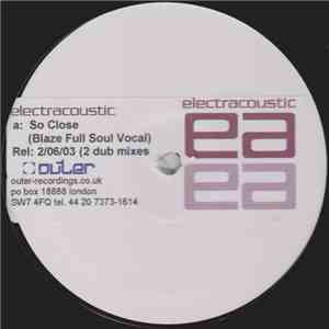 Electracoustic - So Close album