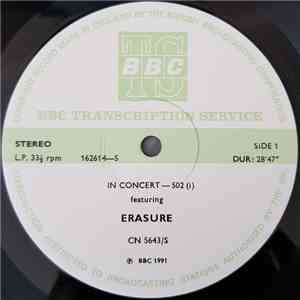 Erasure - In Concert-502 album