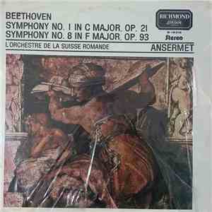 Ernest Ansermet Conducting L'Orchestre De La Suisse Romande, Ludwig van Beethoven - Beethoven Symphonies Nos. 1 and 8 album