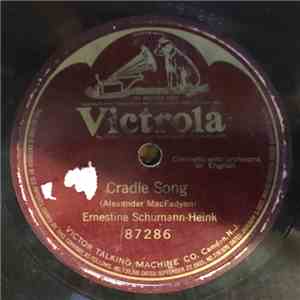 Ernestine Schumann-Heink - Cradle Song album