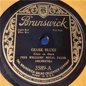 Fess Williams' Royal Flush Orchestra - Ozark Blues / Allgator Crawl album