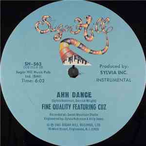 Fine Quality Featuring Cuz - Ahh Dance album