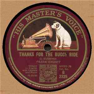 Frank Crumit - Thanks For The Buggy Ride / Billy Boy album