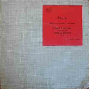 Gabriel Fauré, Pierre Fournier, Gerald Moore - Elegie - Papillon - Sicilienne album