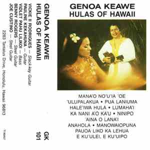 Genoa Keawe - Hulas Of Hawaii album