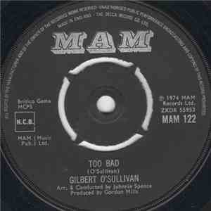Gilbert O'Sullivan - A Woman's Place / Too Bad album