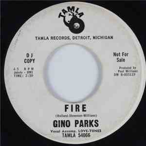 Gino Parks - Fire / For This I Thank You album