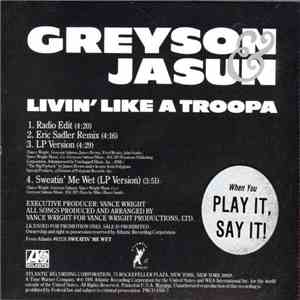 Greyson & Jasun - Livin' Like A Troopa album