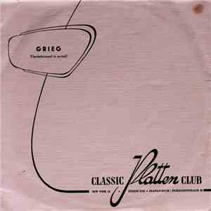 Grieg - Klavierkonzert In A-moll album