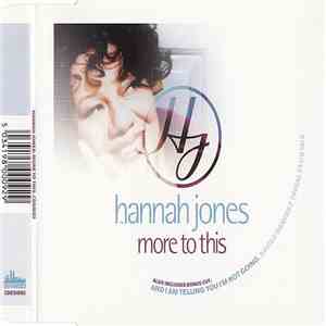Hannah Jones - More To This album