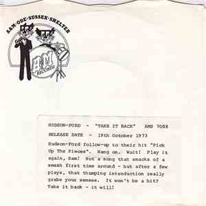 Hudson-Ford - Take It Back album