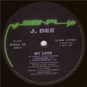 J. Dee - My Love album