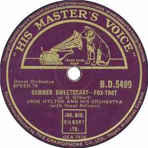 Jack Hylton And His Orchestra - Summer Sweetheart / Boomps-A-Daisy album