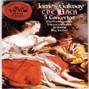 James Galway, C. P. E. Bach, Württembergisches Kammerorchester Heilbronn, Jörg Faerber - 3 Concertos album